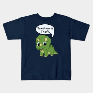 Taxation is theft Kids T-Shirt